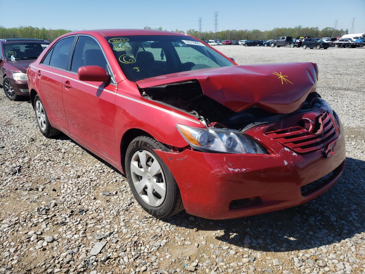 Photo 1 from auction – 2009 TOYOTA CAMRY BASE with VIN 4T1BE46K19U284122