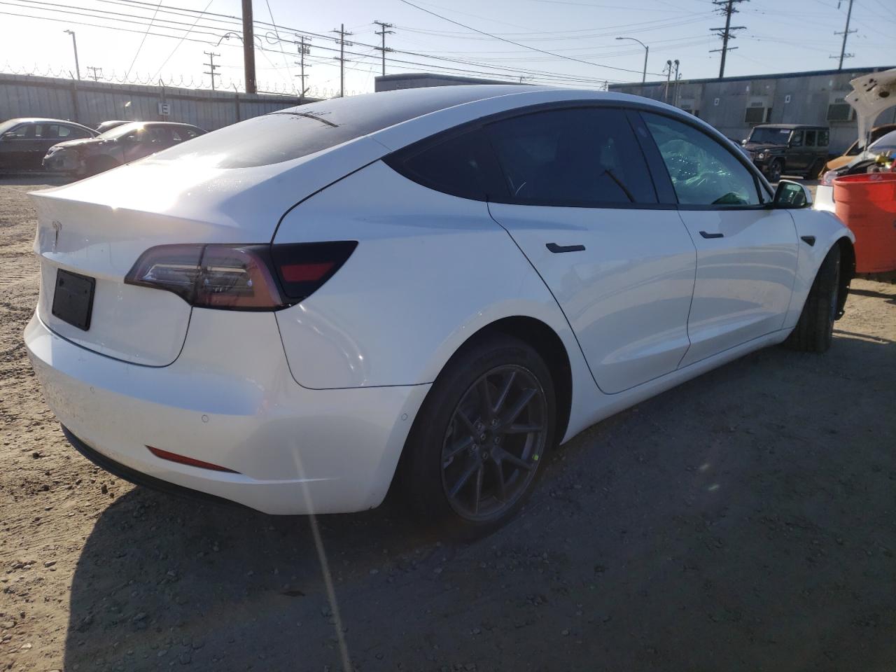 Photo 4 from auction – 2021 TESLA MODEL 3 with VIN 5YJ3E1EA0MF001937