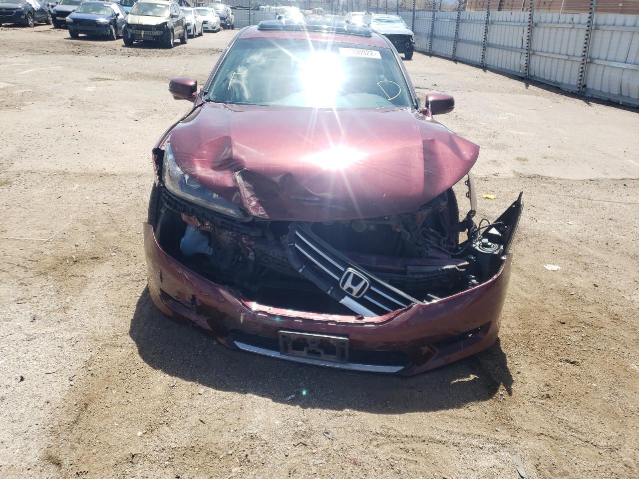 Photo 9 from auction – 2014 HONDA ACCORD EX with VIN 1HGCR2F73EA094204