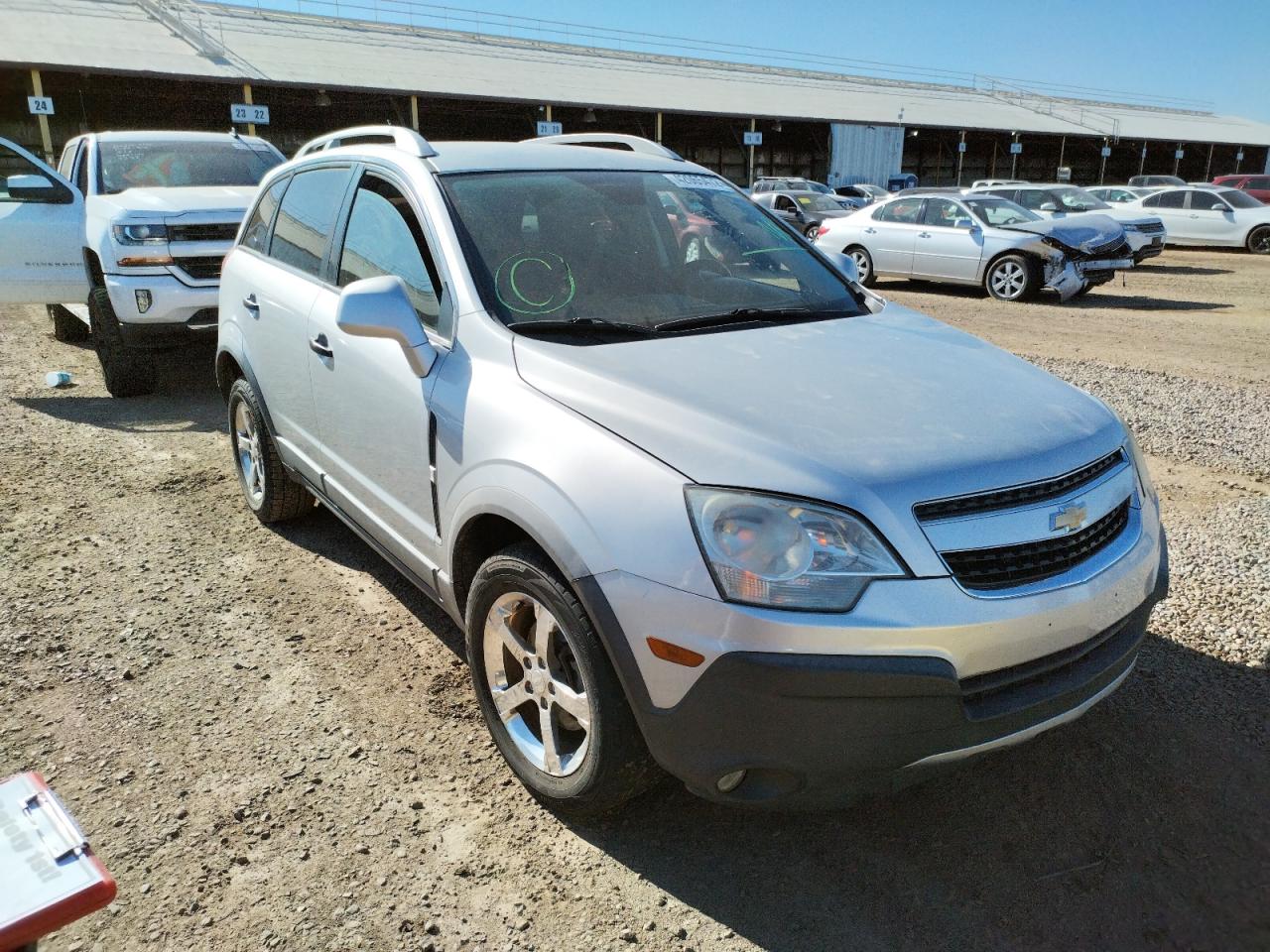 CHEVROLET CAPTIVA SP 2012 with VIN 3GNAL2EK9CS570732 - Photo from auction
