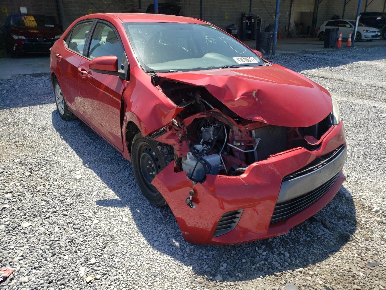 TOYOTA COROLLA L 2015 with VIN 2T1BURHE3FC329890 - Photo from auction