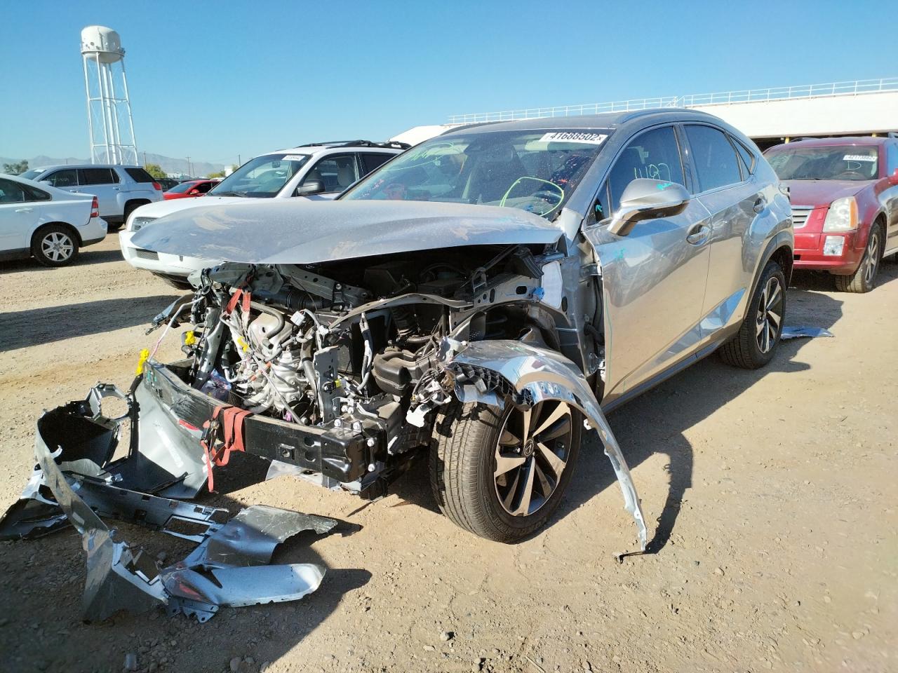Photo 2 from auction – 2021 LEXUS NX 300 BAS with VIN JTJGARBZ6M2184704