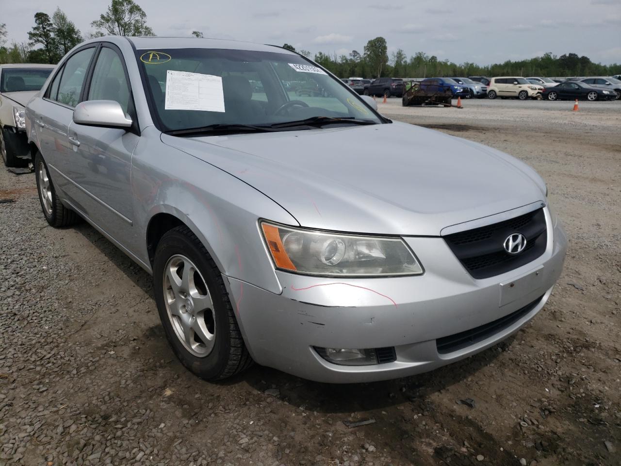 HYUNDAI SONATA GLS 2006 with VIN 5NPEU46F86H016116 - Photo from auction