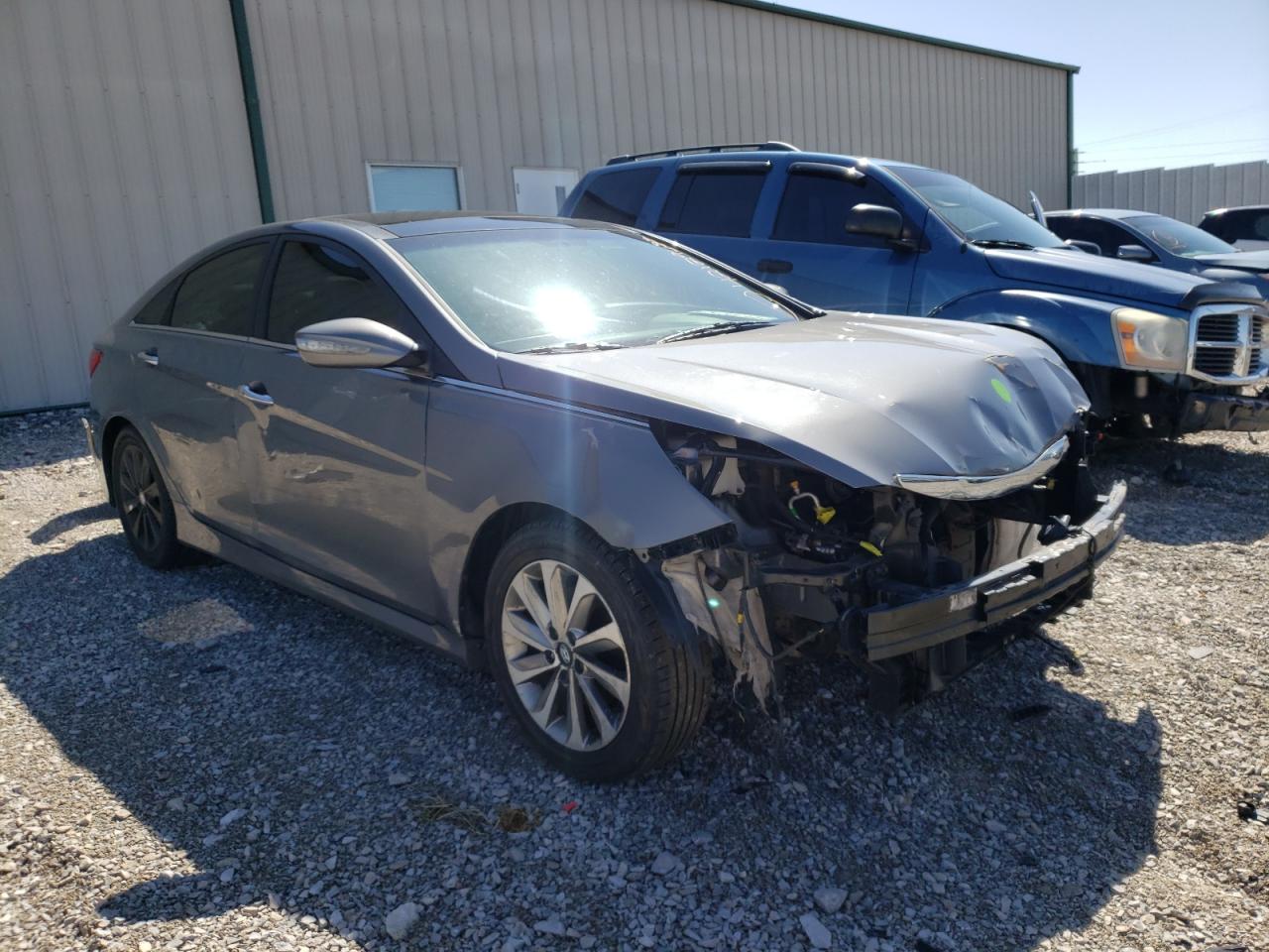 HYUNDAI SONATA SE 2014 with VIN 5NPEC4AC1EH893397 - Photo from auction