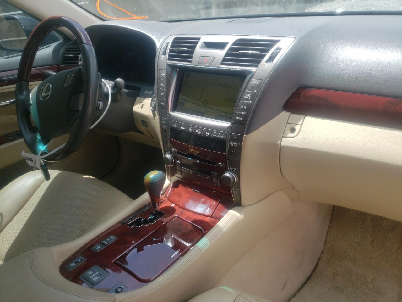 Photo 9 from auction – 2008 LEXUS LS 460 with VIN JTHBL46F585052806
