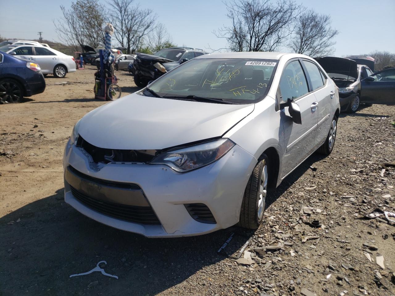 Photo 9 from auction – 2015 TOYOTA COROLLA L with VIN 2T1BURHE3FC358208