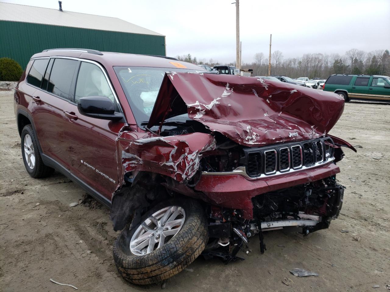 Photo 1 from auction – 2021 JEEP CHEROKEE with VIN 1C4RJKAG3N8555299