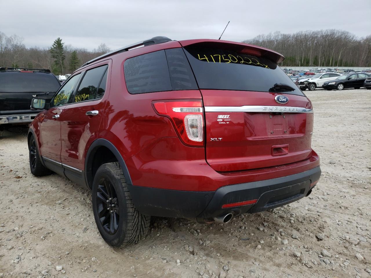 Photo 3 from auction – 2015 FORD EXPLORER X with VIN 1FM5K8D82FGC28219