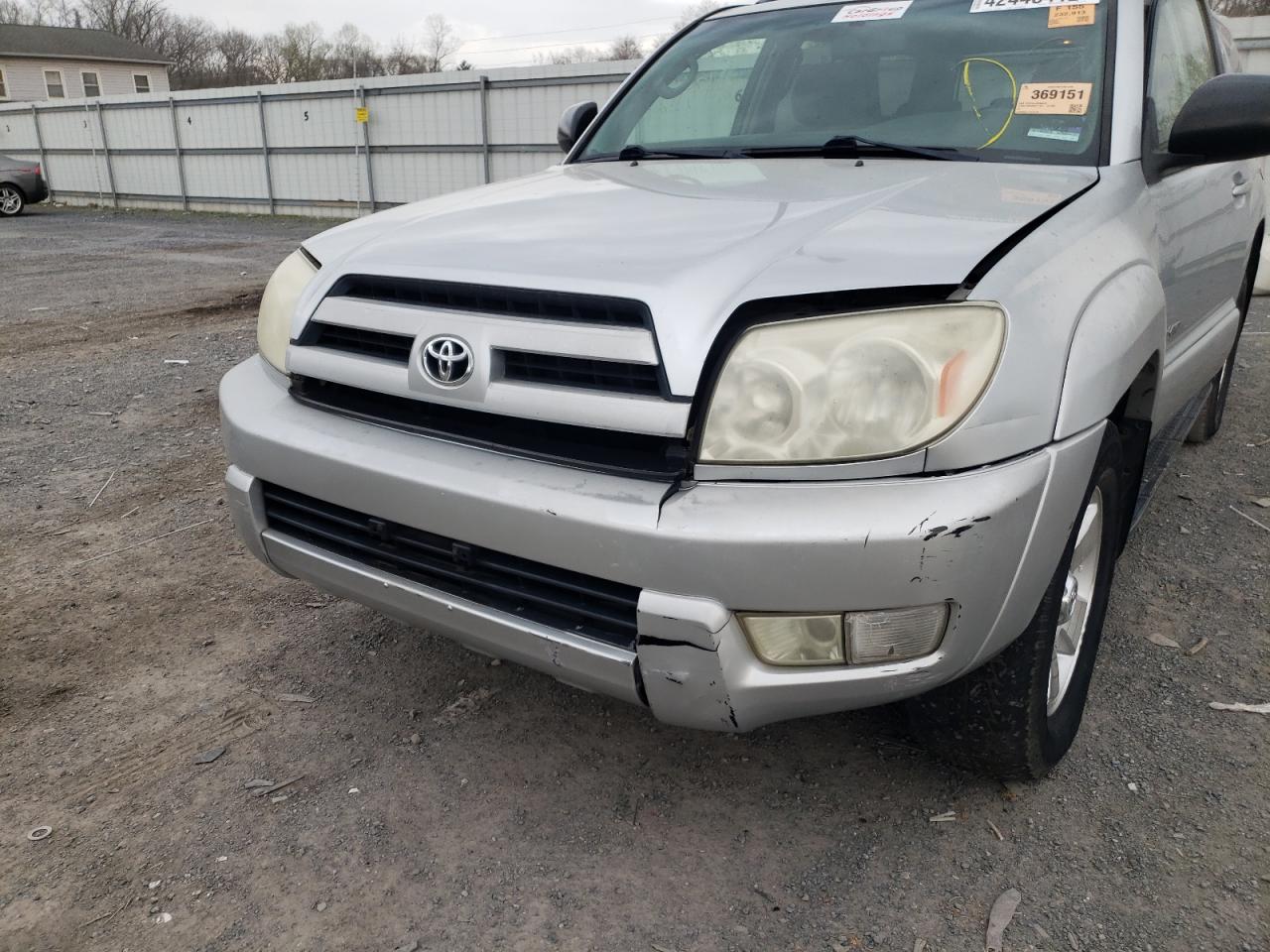 Photo 9 from auction – 2003 TOYOTA 4RUNNER SR with VIN JTEBU14R330011795