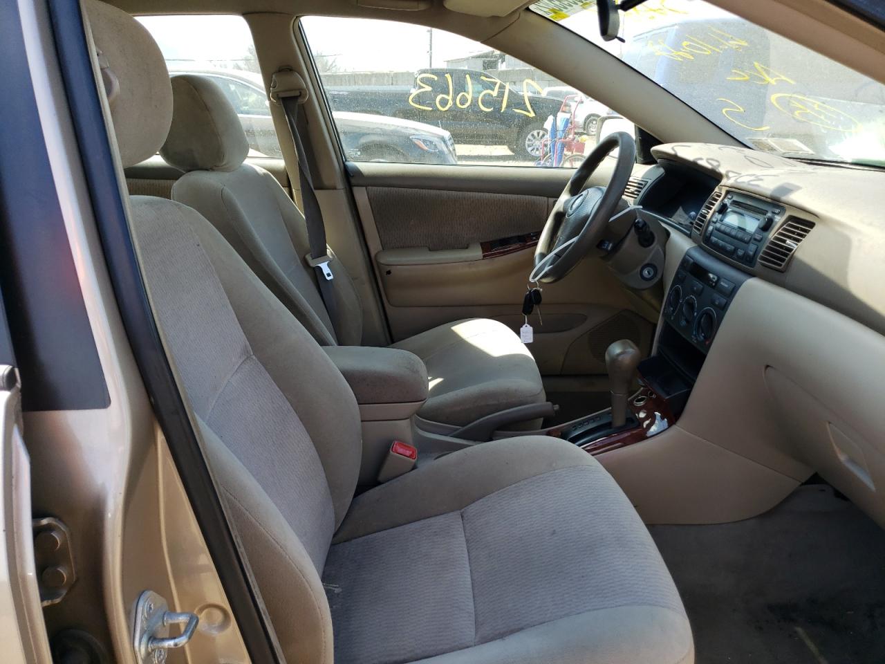 Photo 5 from auction – 2006 TOYOTA COROLLA CE with VIN 2T1BR32E26C593299