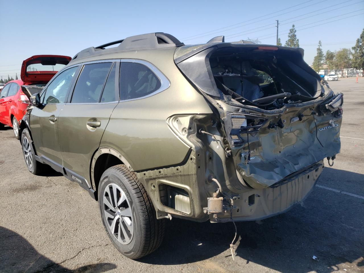 Photo 3 from auction – 2020 SUBARU OUTBACK PR with VIN 4S4BTAEC3L3195437