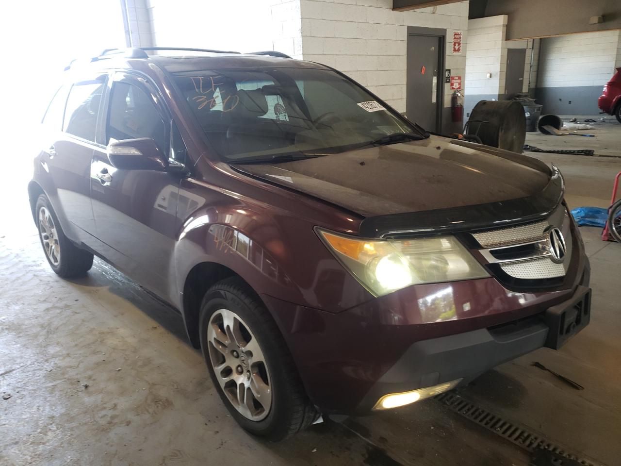 Photo 1 from auction – 2007 ACURA MDX TECHNO with VIN 2HNYD28497H521177