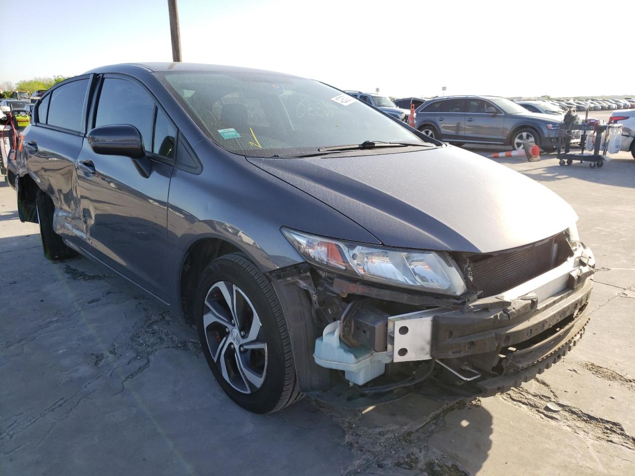 Photo 1 from auction – 2015 HONDA CIVIC LX with VIN 19XFB2F51FE007574