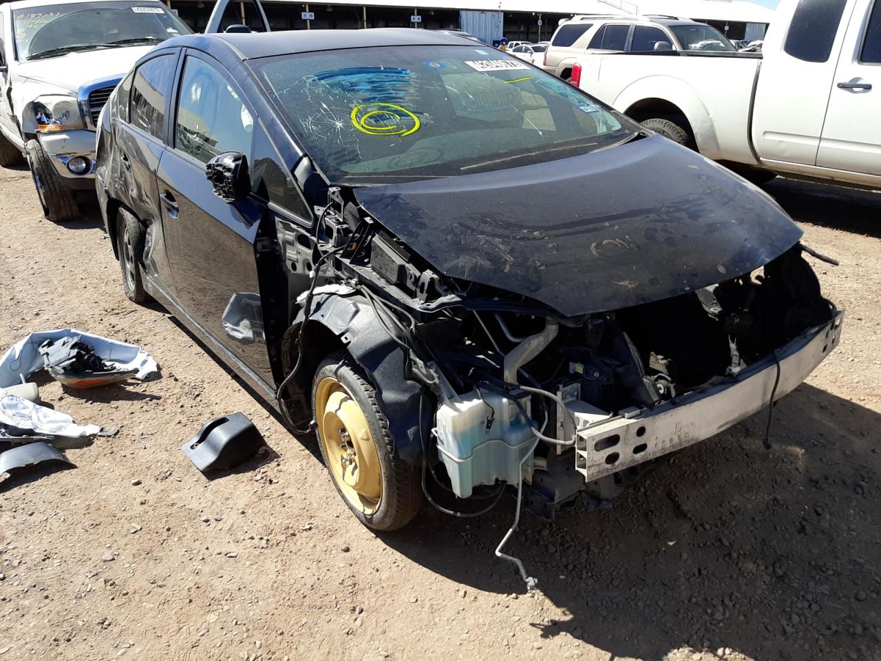 TOYOTA PRIUS 2014 with VIN JTDKN3DU7E1816746 - Photo from auction