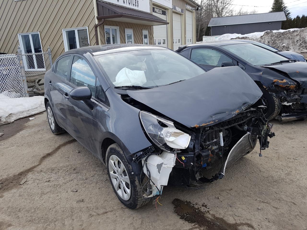 KIA RIO LX 2016 with VIN KNADM4A38G6598963 - Photo from auction