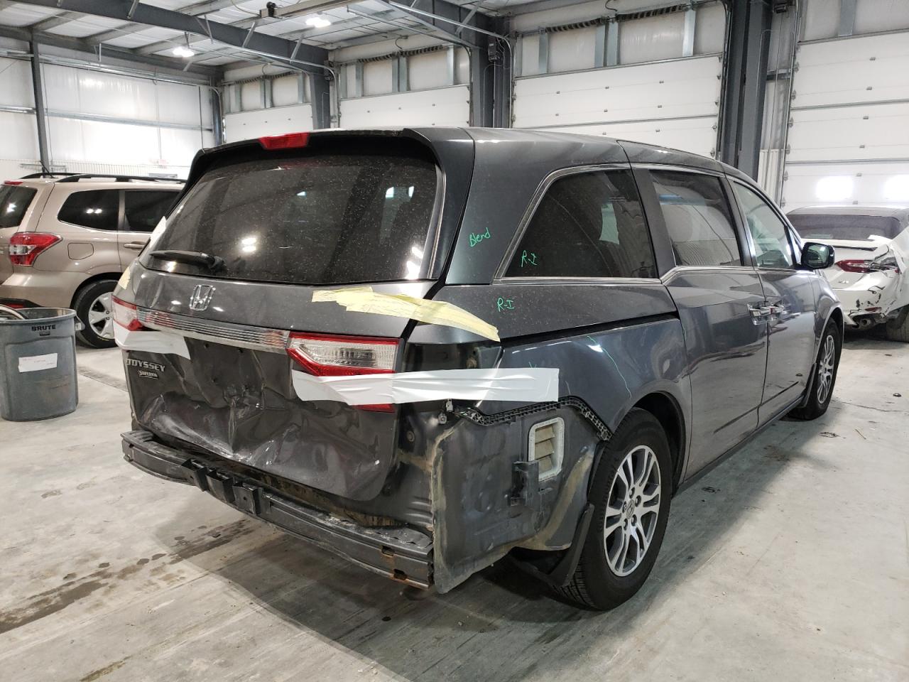 Photo 4 from auction – 2012 HONDA ODYSSEY EX with VIN 5FNRL5H4XCB068363