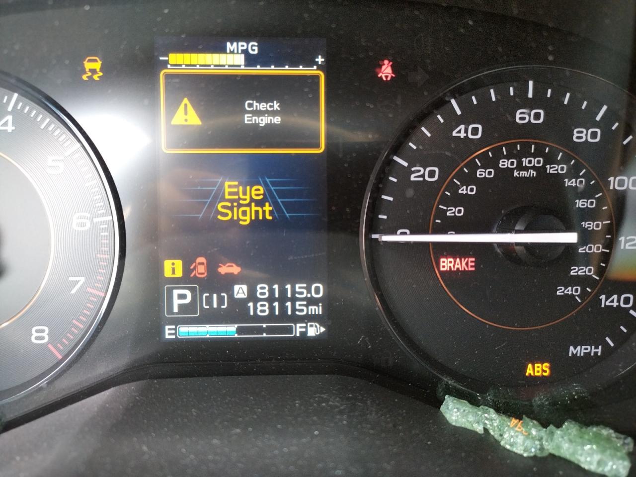 Photo 8 from auction – 2021 SUBARU CROSSTREK with VIN JF2GTAPC8M8298933