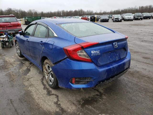 Photo 3 from auction – 2016 HONDA CIVIC LX with VIN 19XFC2F50GE228078