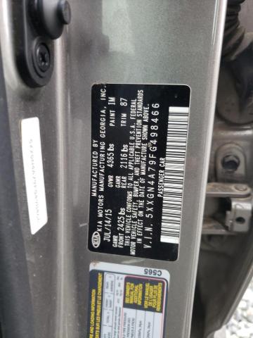 Photo 10 from auction – 2015 KIA OPTIMA EX with VIN 5XXGN4A79FG498466