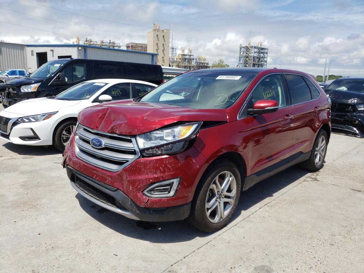 Photo 2 from auction – 2016 FORD EDGE TITAN with VIN 2FMPK4K9XGBC63015