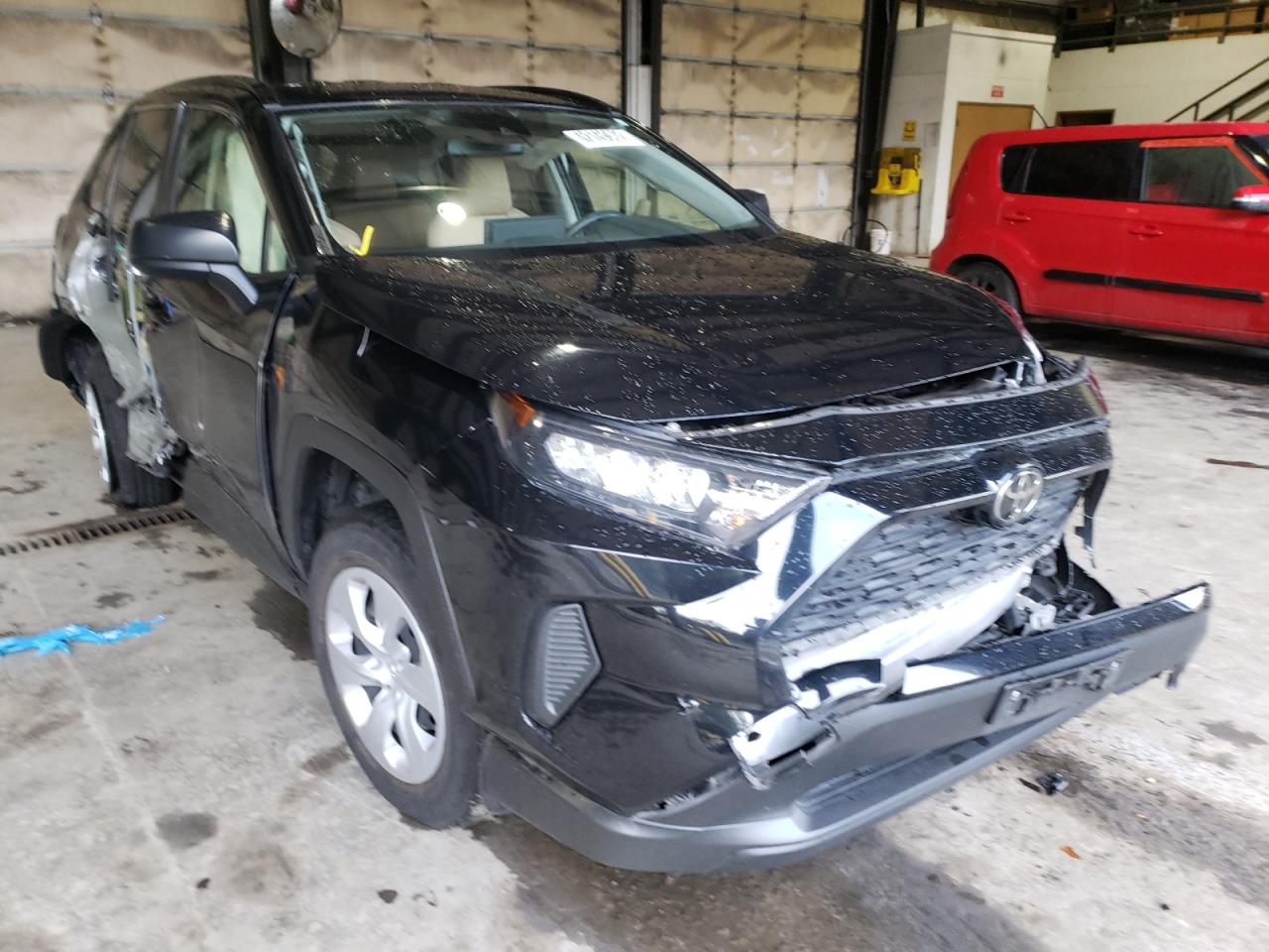 TOYOTA RAV4 LE 2019 with VIN JTMH1RFV6KD004766 - Photo from auction