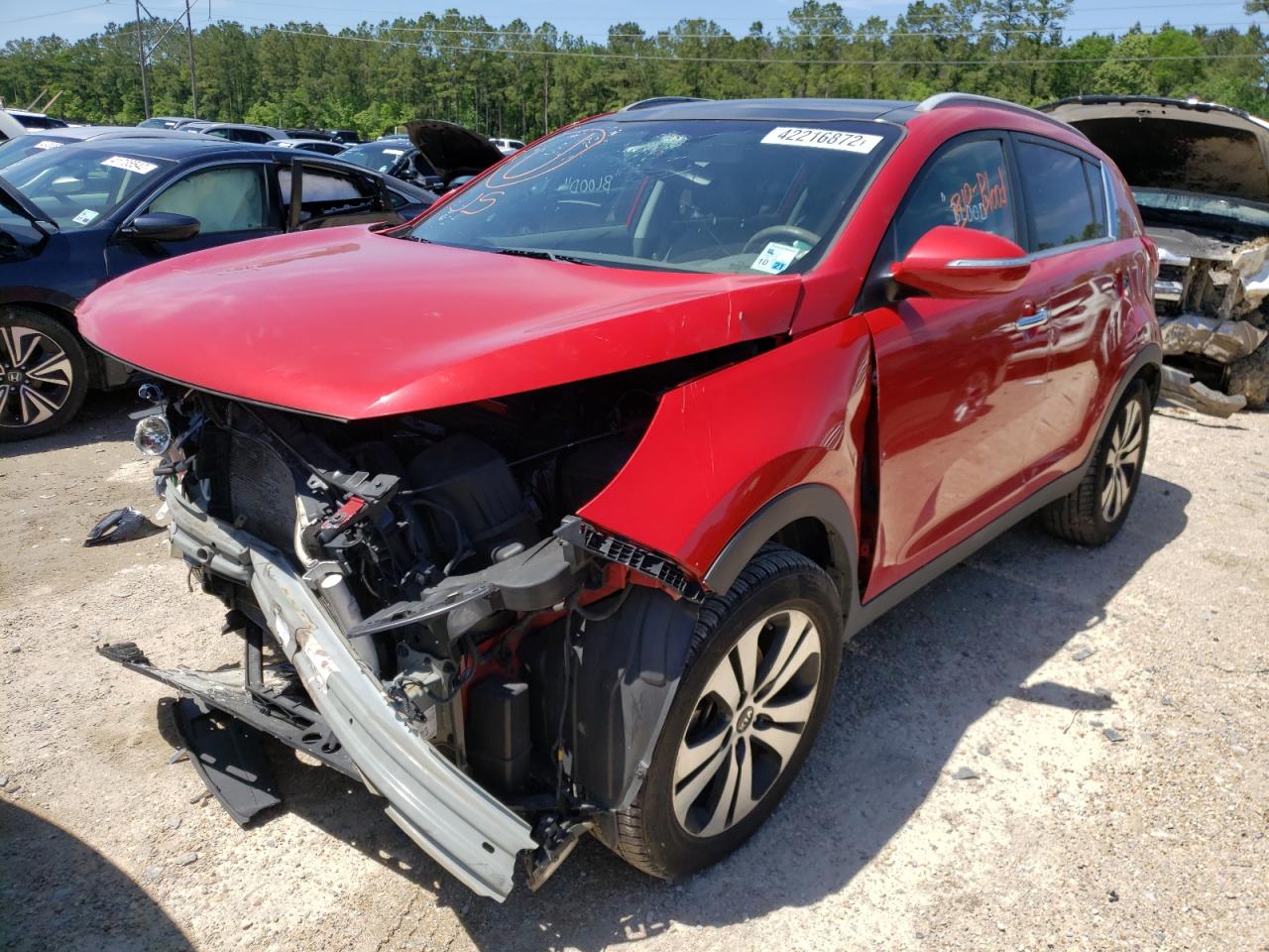 Photo 2 from auction – 2012 KIA SPORTAGE E with VIN KNDPC3A26C7191569