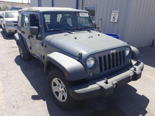 JEEP WRANGLER U 2015 with VIN 1C4BJWDGXFL575746 - Photo from auction