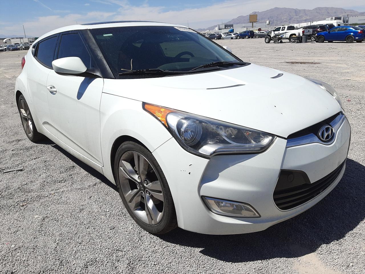 HYUNDAI VELOSTER 2012 with VIN KMHTC6AD7CU067325 - Photo from auction