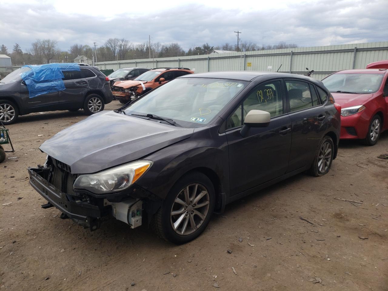 Photo 2 from auction – 2012 SUBARU IMPREZA PR with VIN JF1GPAC65CH247042