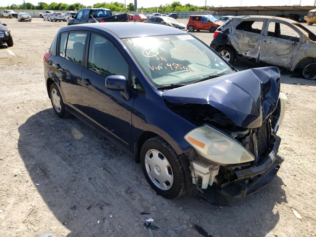 NISSAN VERSA S 2008 with VIN 3N1BC13E88L455953 - Photo from auction