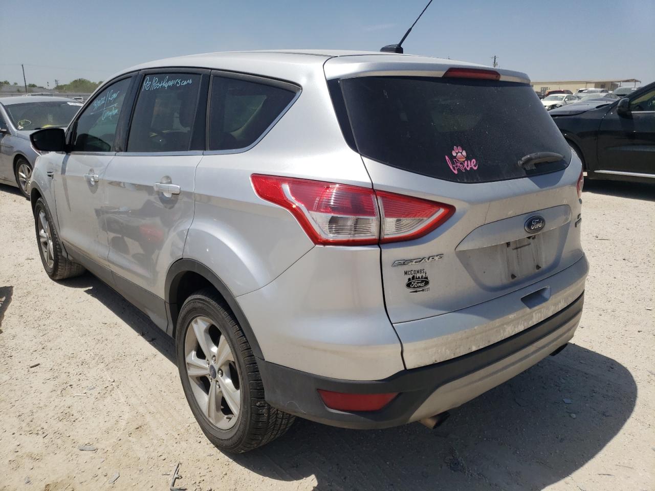 Photo 3 from auction – 2014 FORD ESCAPE SE with VIN 1FMCU0GX6EUE38876
