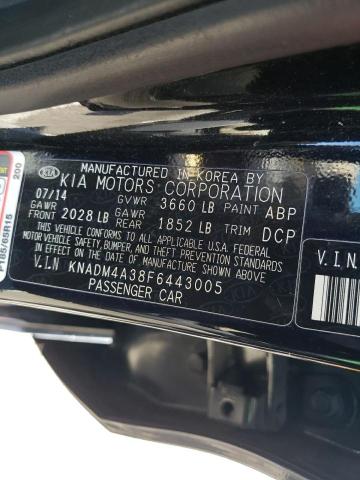 Photo 10 from auction – 2015 KIA RIO LX with VIN KNADM4A38F6443005