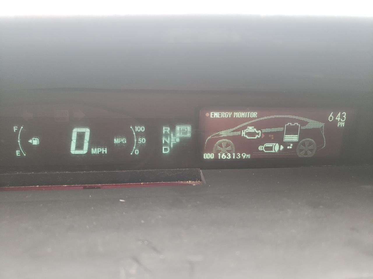 Photo 8 from auction – 2010 TOYOTA PRIUS with VIN JTDKN3DU1A1078095