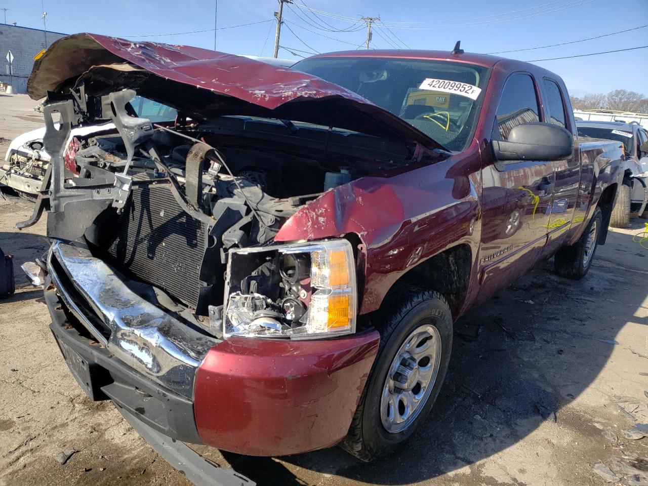 Photo 2 from auction – 2008 CHEVROLET SILVERADO with VIN 2GCEC19C781310484