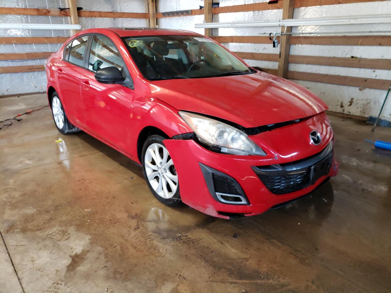 MAZDA 3 S 2010 with VIN JM1BL1S5XA1319268 - Photo from auction
