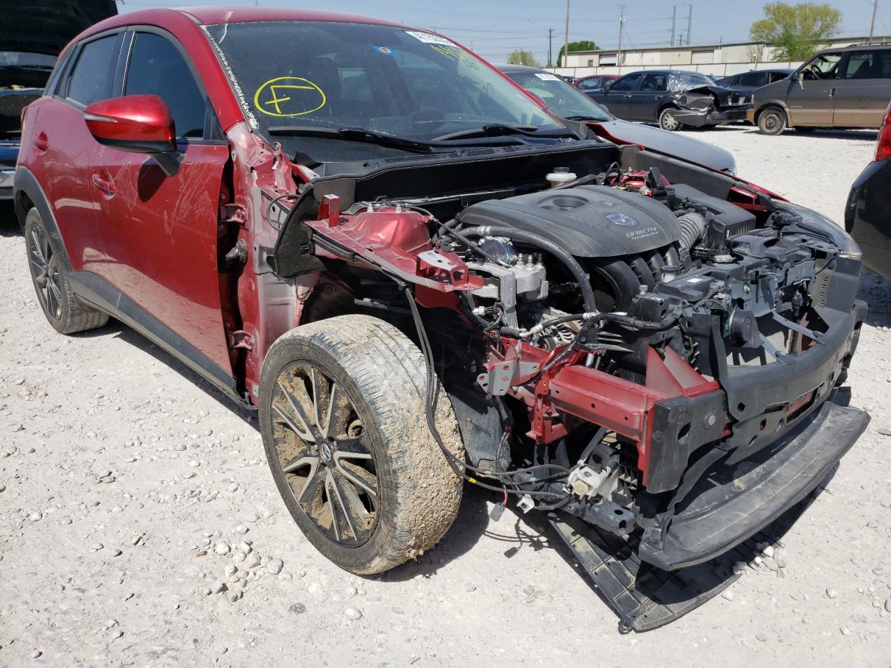 MAZDA CX-3 TOURI 2017 with VIN JM1DKDC75H0148118 - Photo from auction