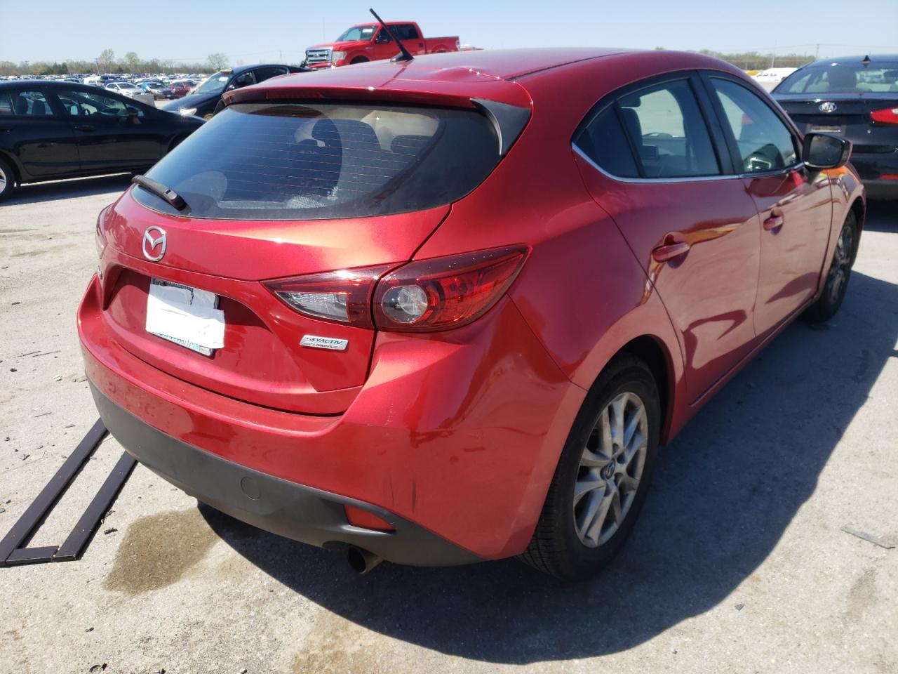 Photo 4 from auction – 2014 MAZDA 3 TOURING with VIN JM1BM1L73E1206880