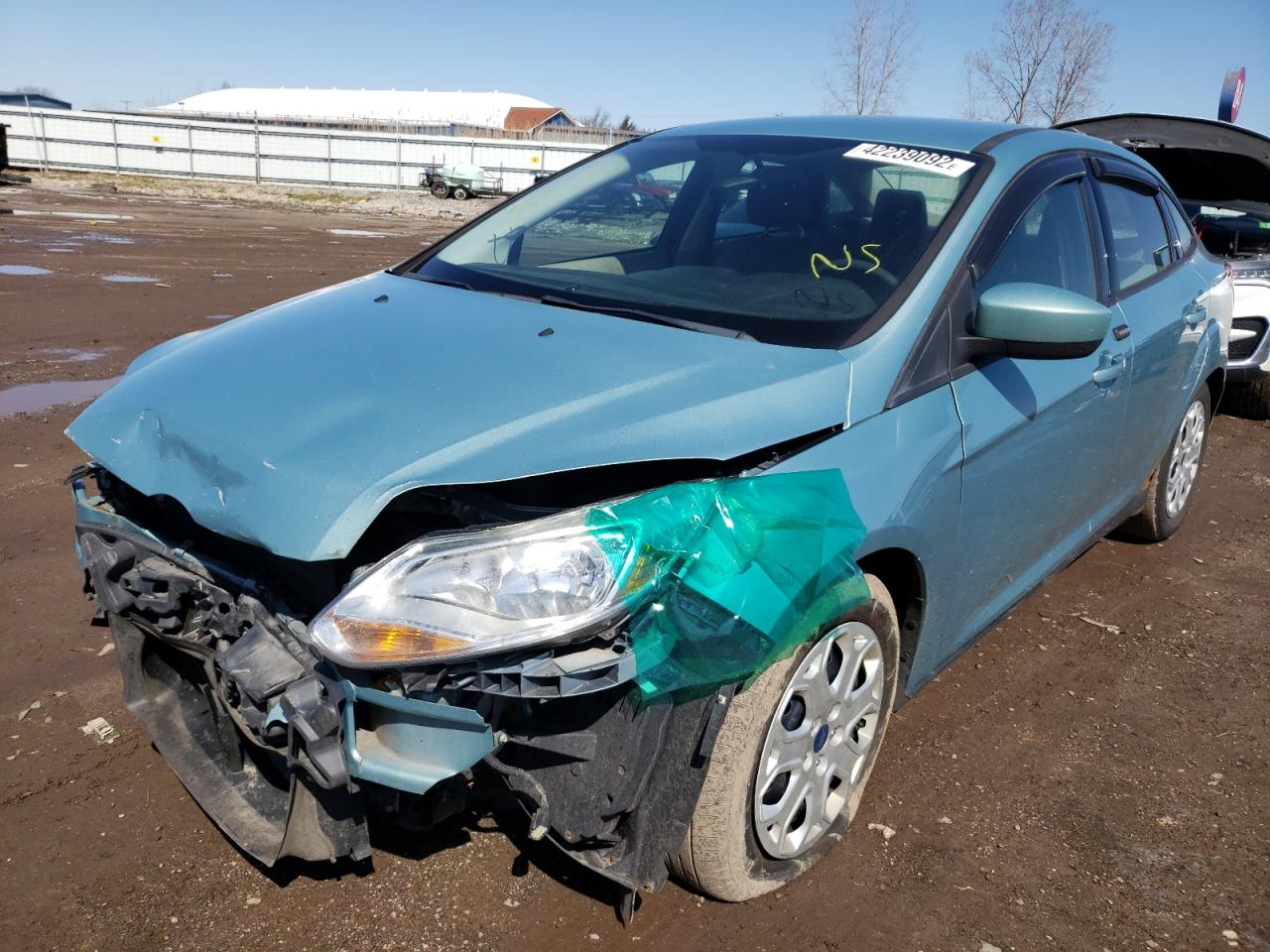 Photo 2 from auction – 2012 FORD FOCUS SE with VIN 1FAHP3F27CL233682