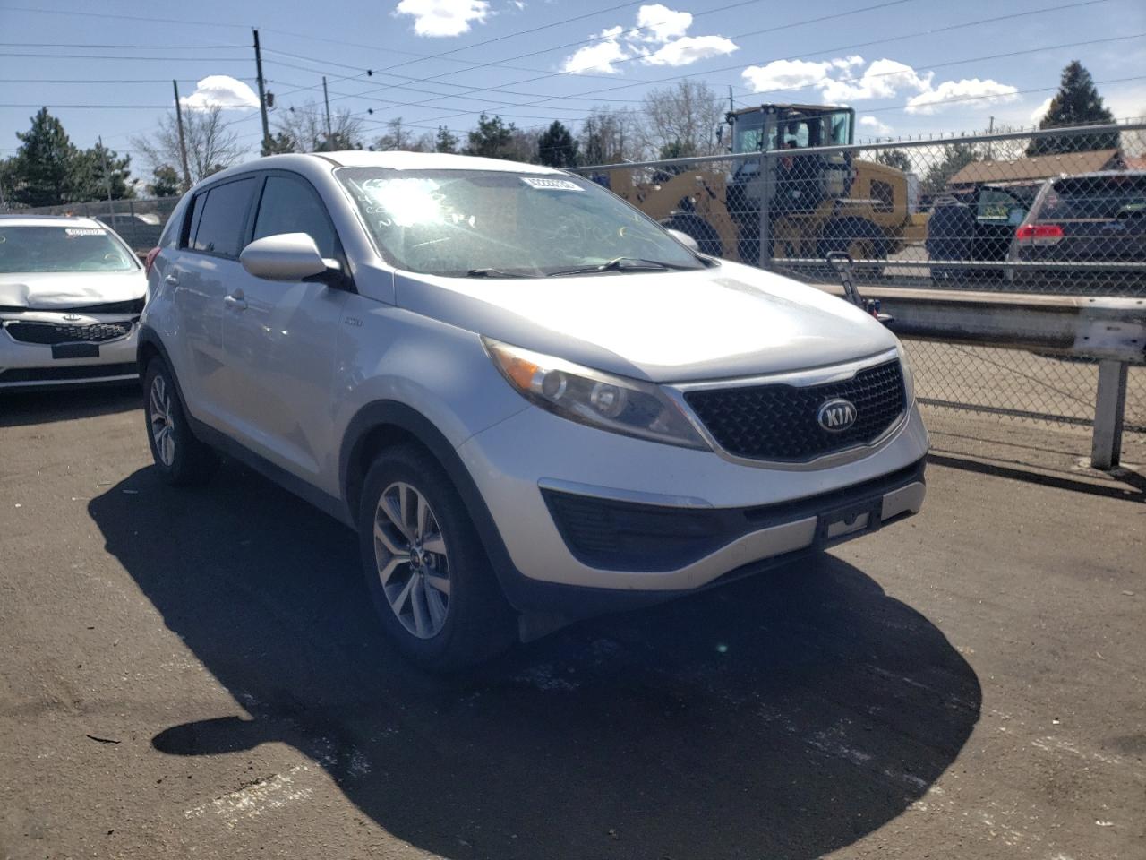 KIA SPORTAGE L 2014 with VIN KNDPBCAC0E7649556 - Photo from auction