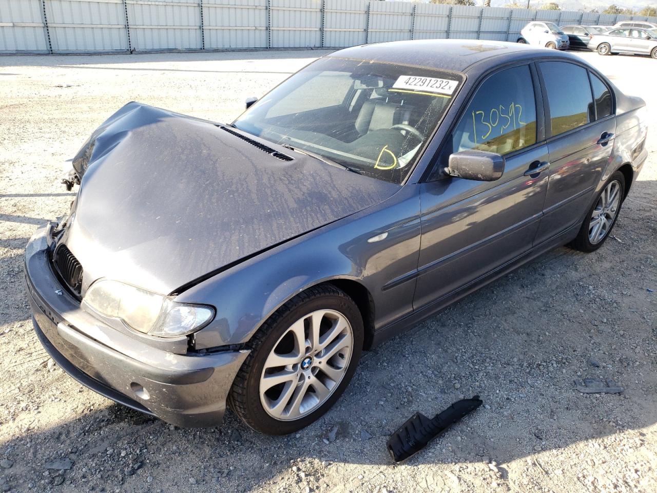 Photo 2 from auction – 2003 BMW 325I with VIN WBAEV334X3KL86259