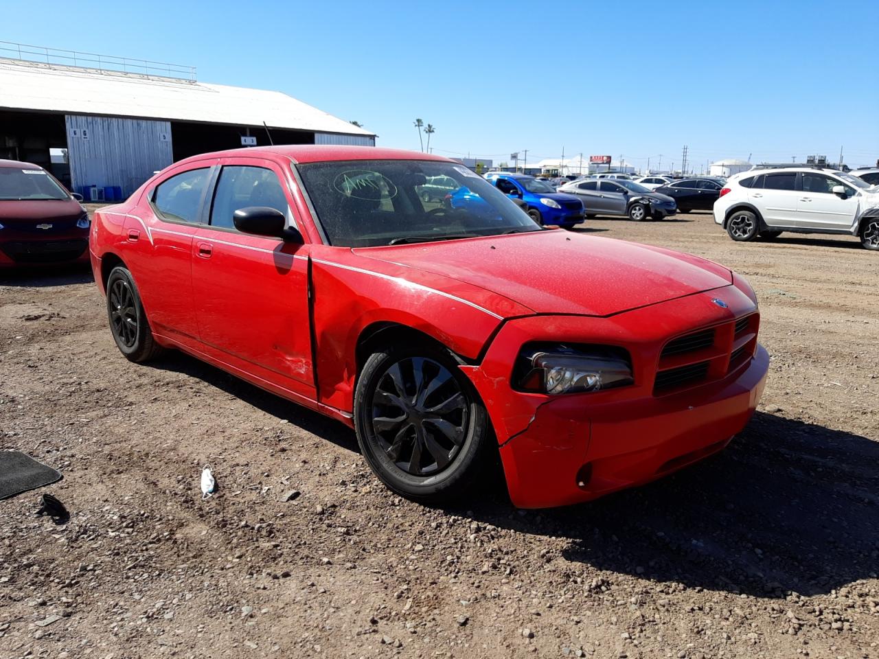 DODGE CHARGER 2008 with VIN 2B3KA43R98H327335 - Photo from auction