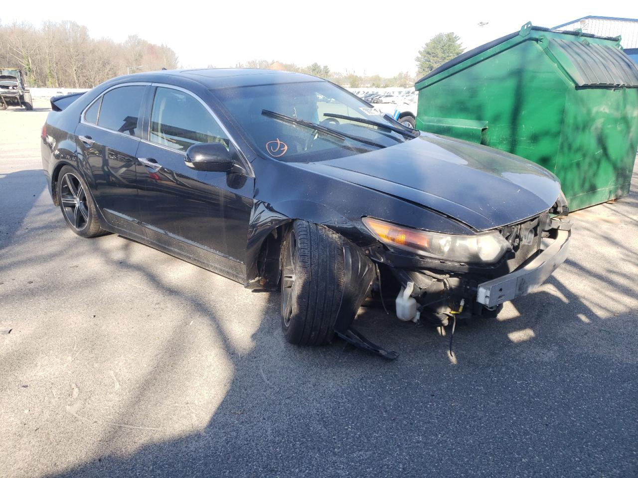 ACURA TSX 2010 with VIN JH4CU4F4XAC002100 - Photo from auction