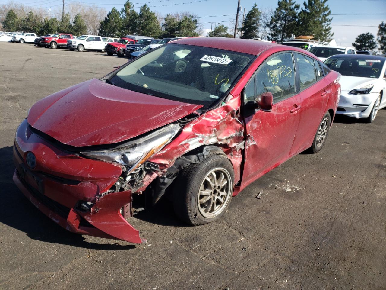 Photo 9 from auction – 2017 TOYOTA PRIUS with VIN JTDKBRFU2H3536945