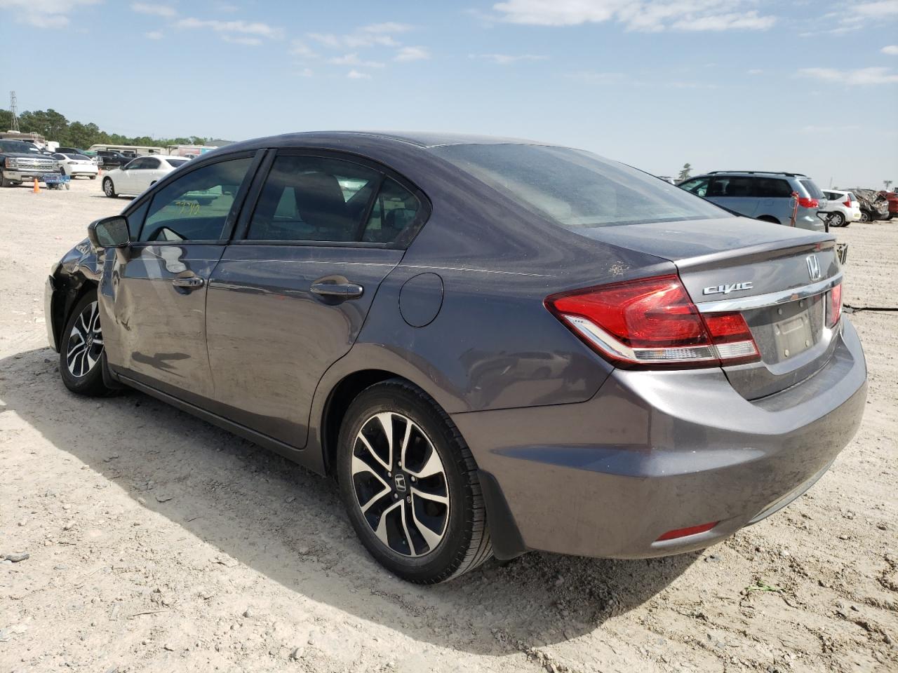 Photo 3 from auction – 2015 HONDA CIVIC EX with VIN 19XFB2F87FE019576