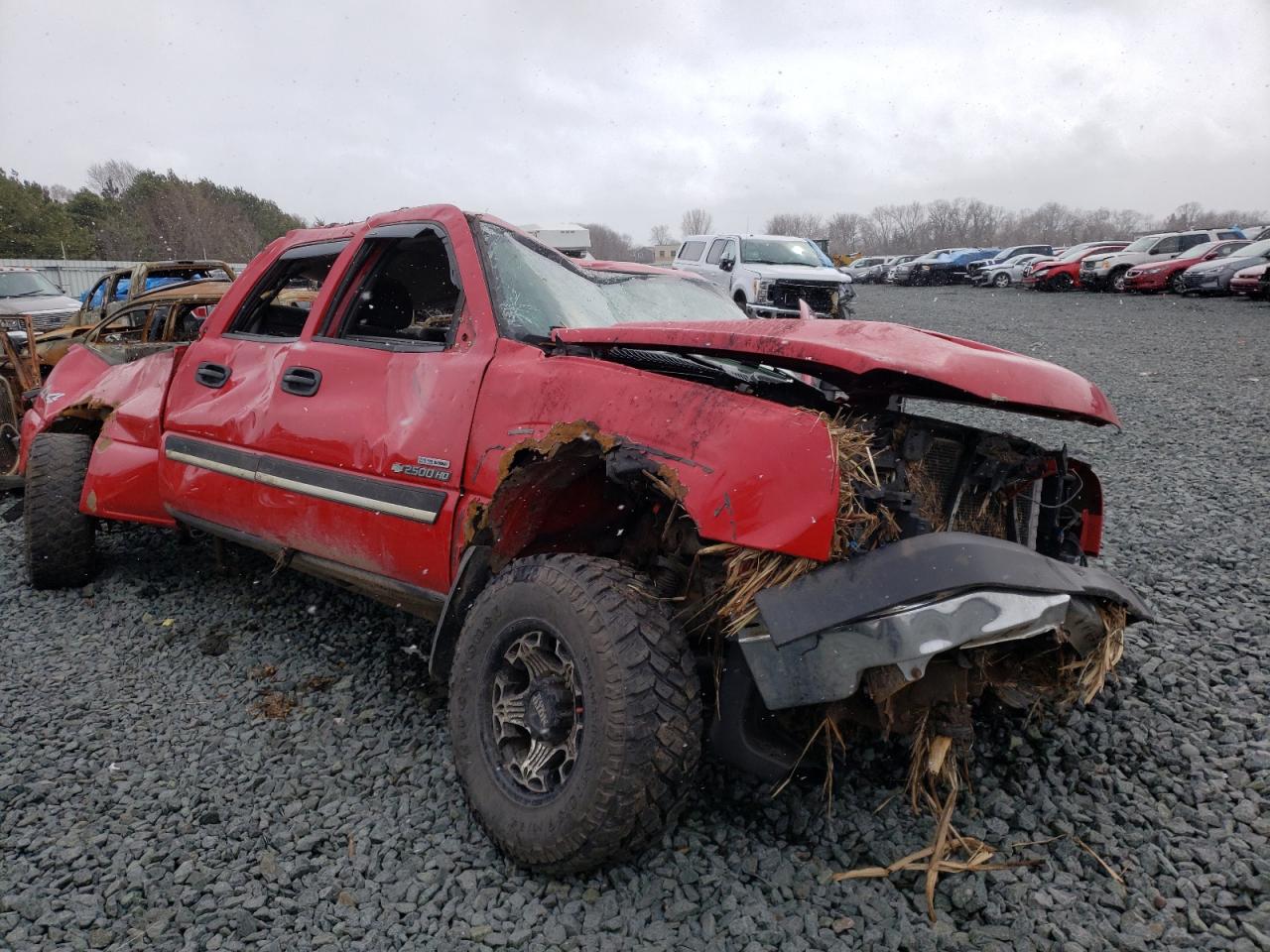 CHEVROLET SILVERADO 2006 with VIN 1GCHK23D46F197302 - Photo from auction