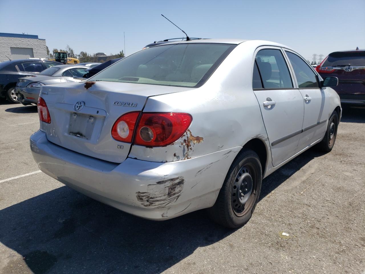Photo 4 from auction – 2007 TOYOTA COROLLA CE with VIN JTDBR32E970122388