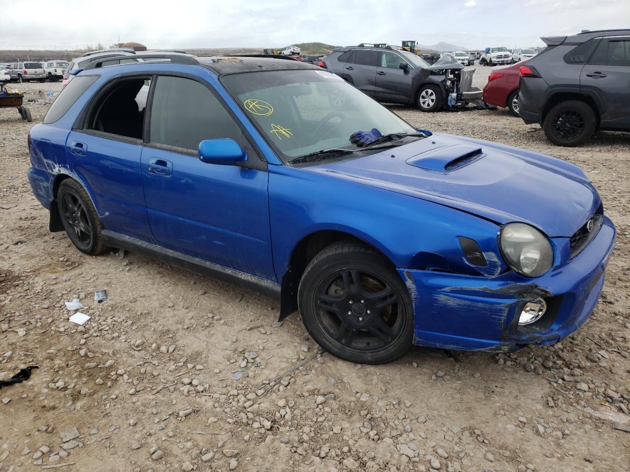 Photo 9 from auction – 2003 SUBARU IMPREZA WR with VIN JF1GG29643G806521