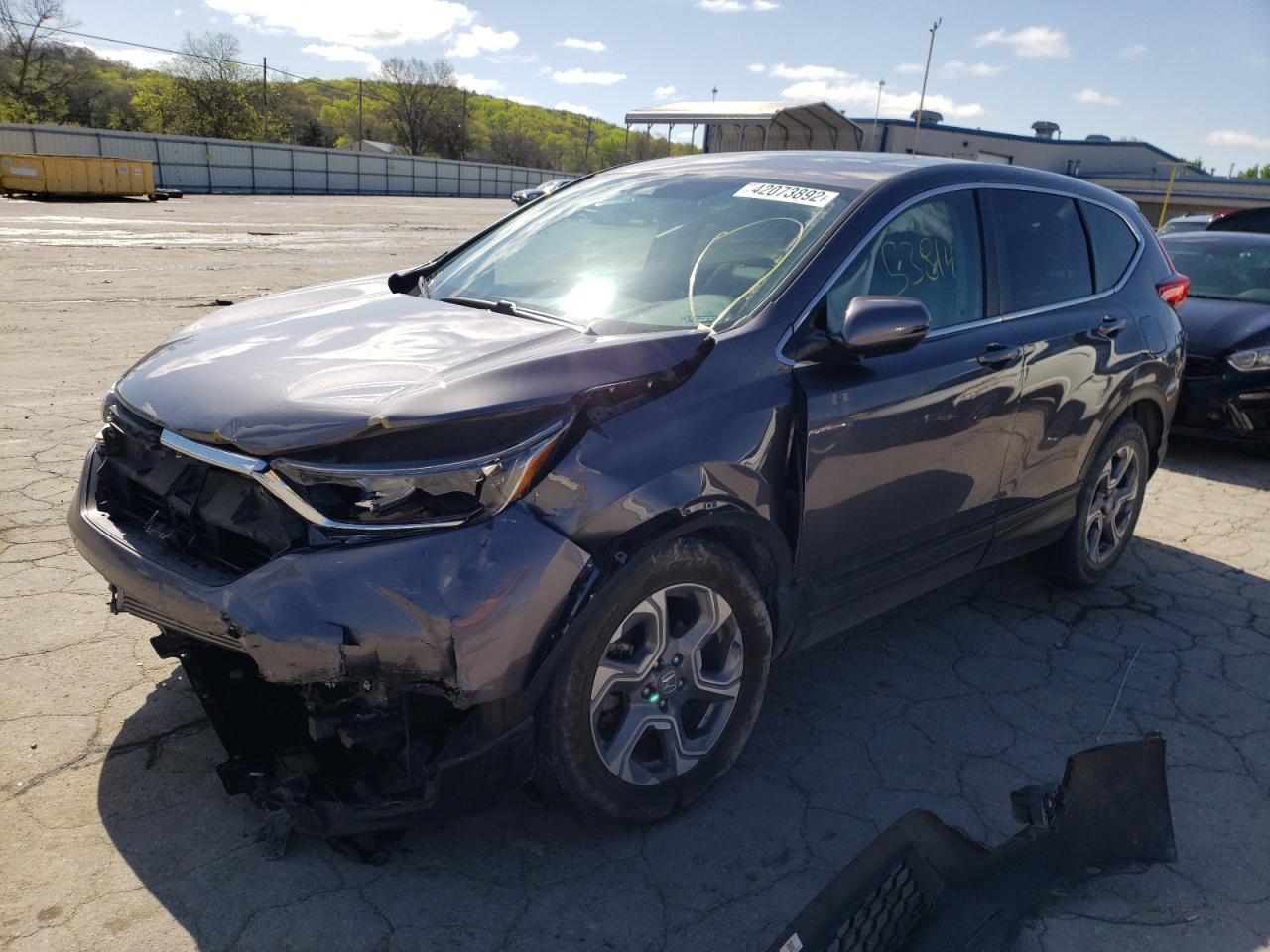 Photo 9 from auction – 2017 HONDA CR-V EXL with VIN 2HKRW2H82HH668005