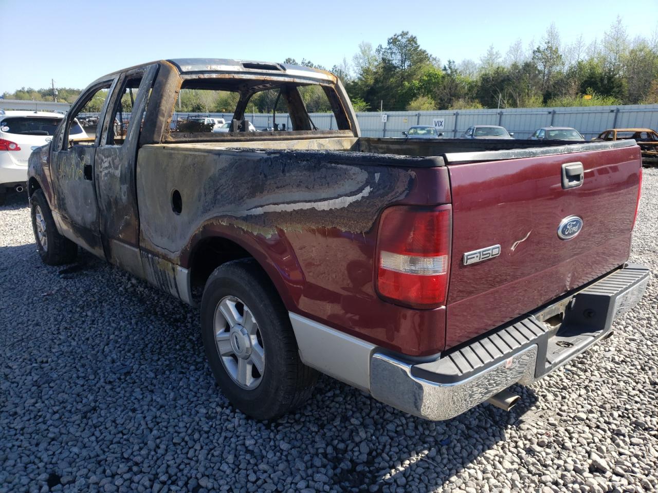 Photo 3 from auction – 2004 FORD F150 with VIN 1FTRX12W64NC56405