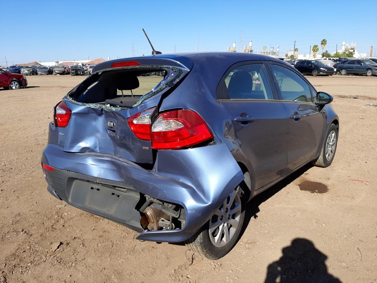 Photo 4 from auction – 2016 KIA RIO LX with VIN KNADM5A30G6676285